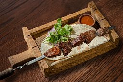 Шашлык из говядины (вырезка)